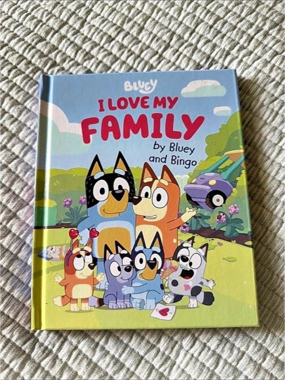 Bluey I Love My Family by Bluey and Bingo Children's Book Like New